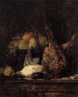 Boudin, Eugene - Pheasant, Duck and Fruit